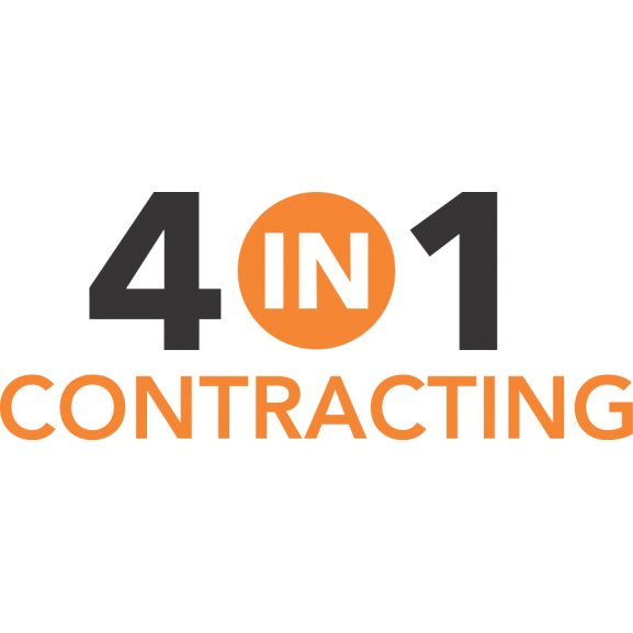 4 in 1 Contracting Logo