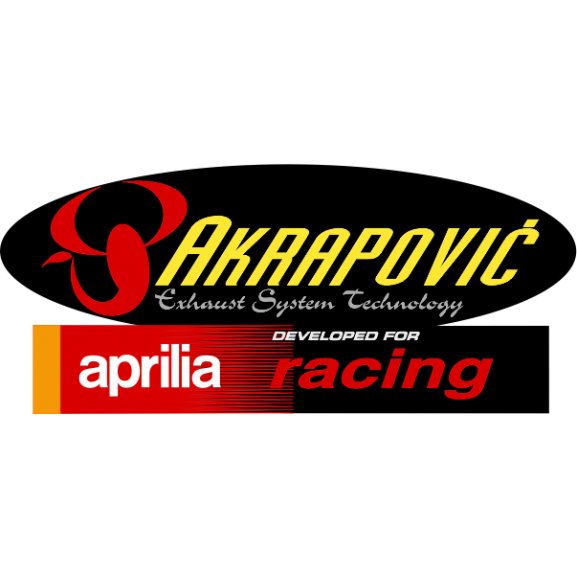 Akrapovic for Aprilia Racing Logo