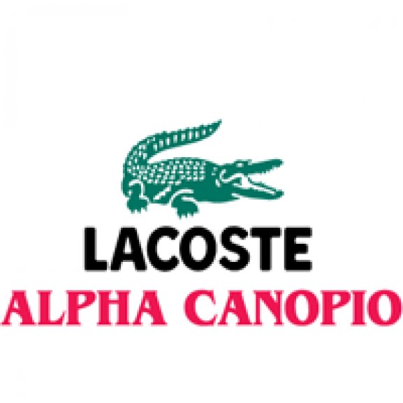 alpha lacoste Logo