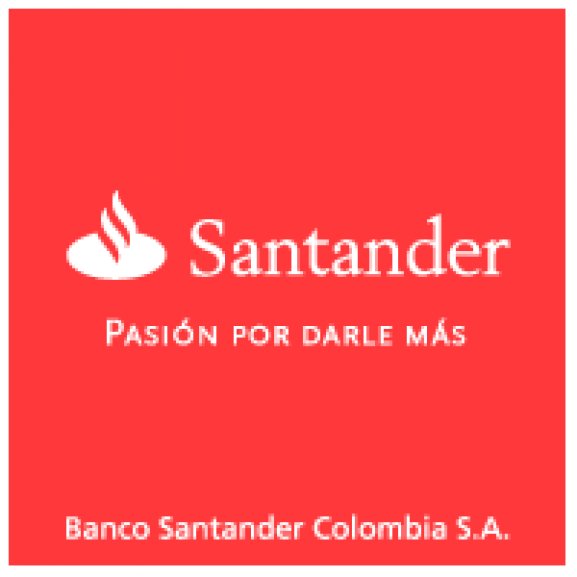 Banco Santander Colombia Logo