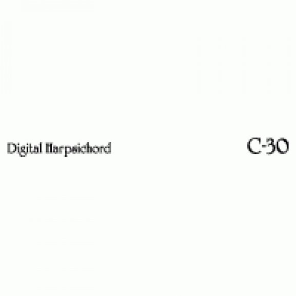 C-30 Digital Harpsichord Logo