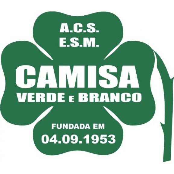 Camisa Verde e Branco Logo