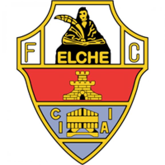 CF Elche (70's - 80's logo) Logo