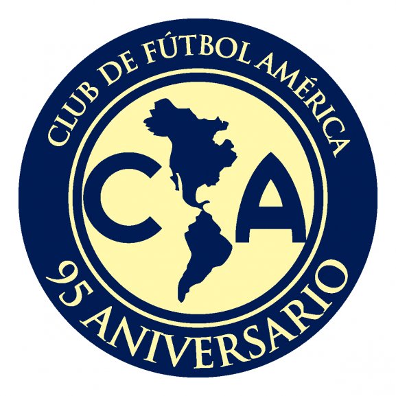 Club América 95 aniversario Logo