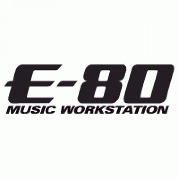 E-80 Music Workstation Logo