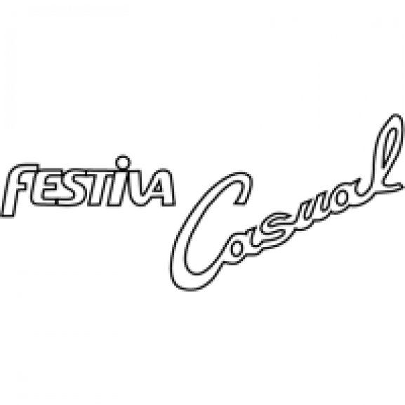Ford Festiva and casual logo Logo