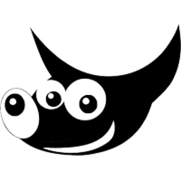 gimp black Logo