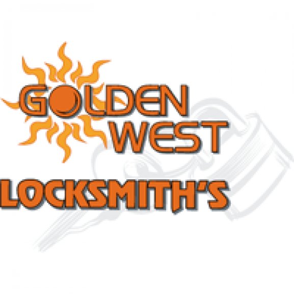 Golden west locksmiths Logo
