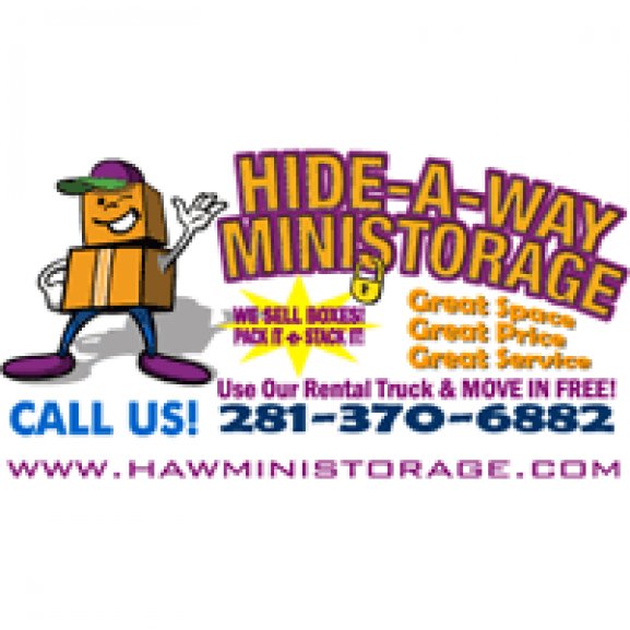 Hide-A-Way Ministorage Logo