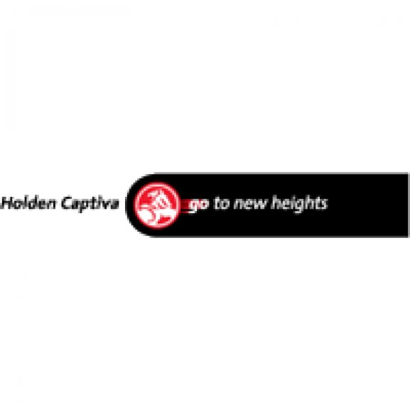 Holden Captiva Go to new heights Logo