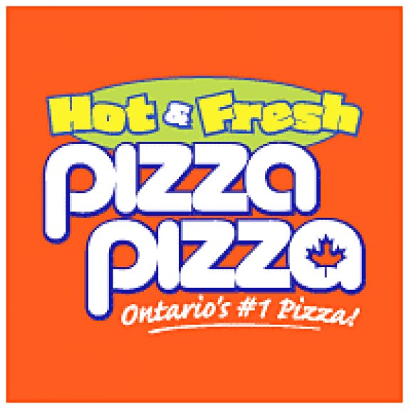 Hot & Fresh Pizza Pizza Logo