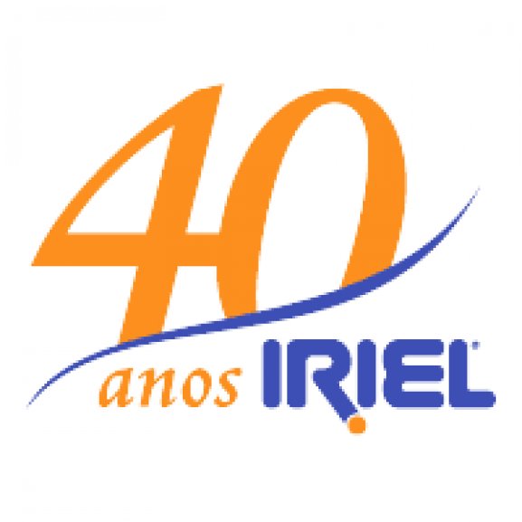 Iriel 40 anos Logo