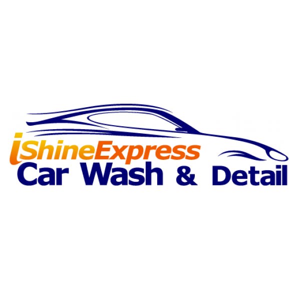 iShine Express Car Wash Logo