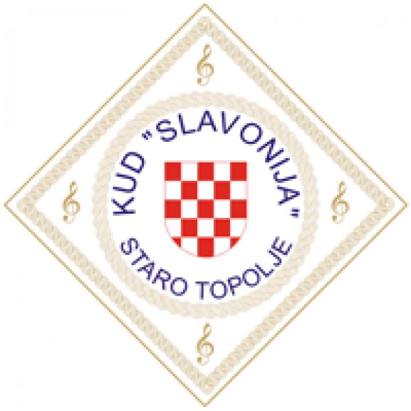 KUD SLAVONIJA Staro Topolje Logo