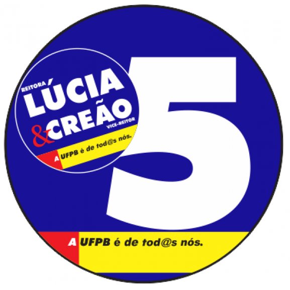 Lúcia e Creão - Chapa 5 - UFPB Logo
