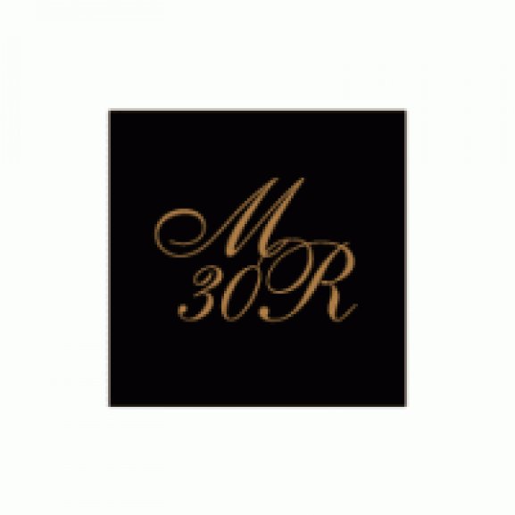 Michel Rostang 30 ans Logo