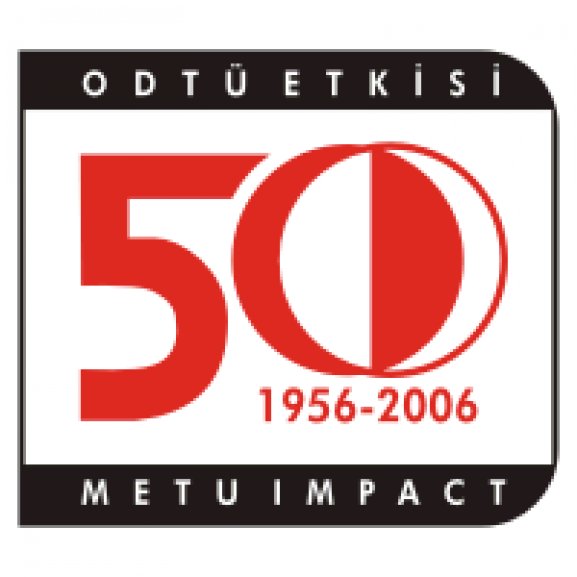 Odtu 50 yil Logo