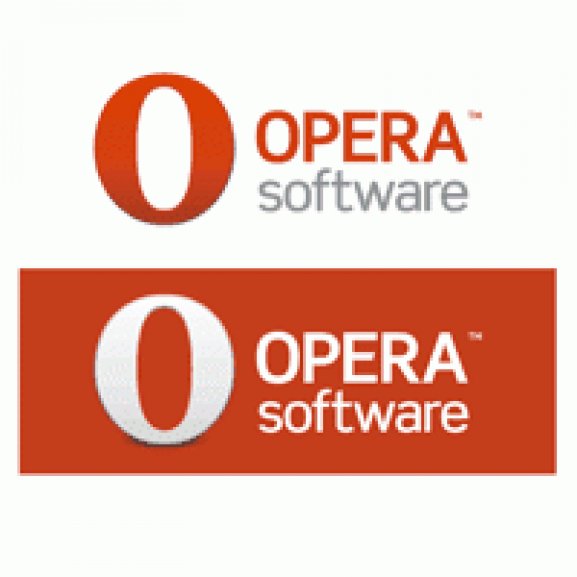 Opera Softwrae (New Logo 2009) Logo