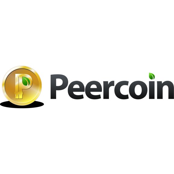 Peercoin (PPC) Horizontal Logo