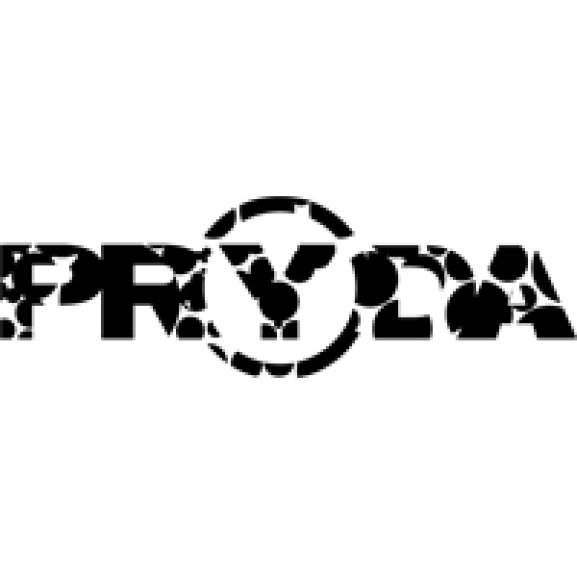 Pryda 3 (bubbled B&W version) Logo