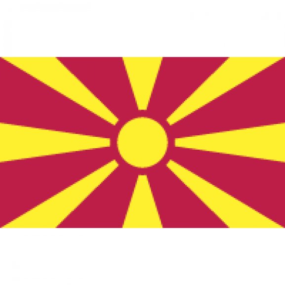 Republic of Macedonia Flag Logo