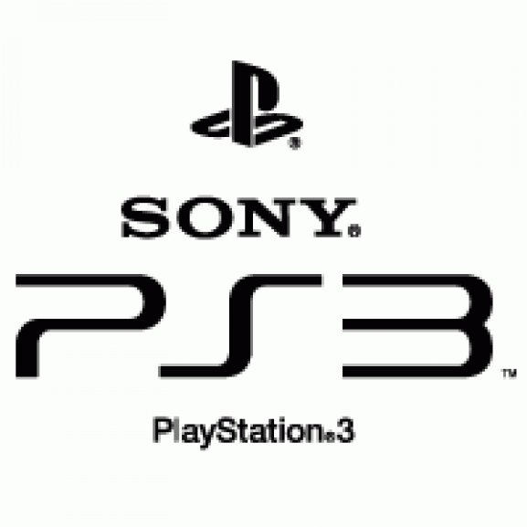 Sony Playstation 3 Slim Logo Logo