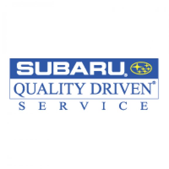 Subaru Quality Driven Service Logo