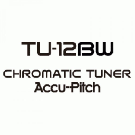 TU-12BW Chromatic Tuner Accu-Pitch Logo