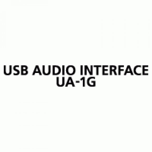 USB Audio Interface UA-1G Logo