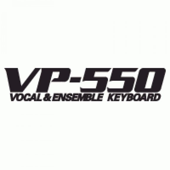 VP-550 Vocal & Ensemble Keyboard Logo