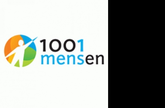 1001 mensen Logo