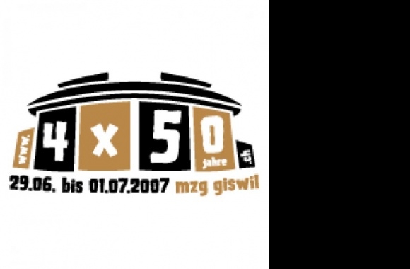 4x50 Jahre Logo