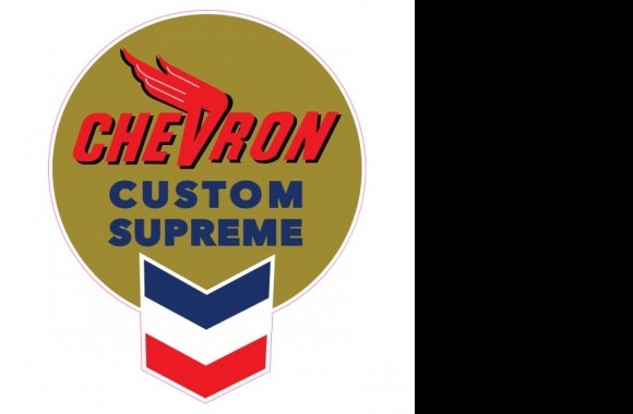Chevron Custom Supreme Logo