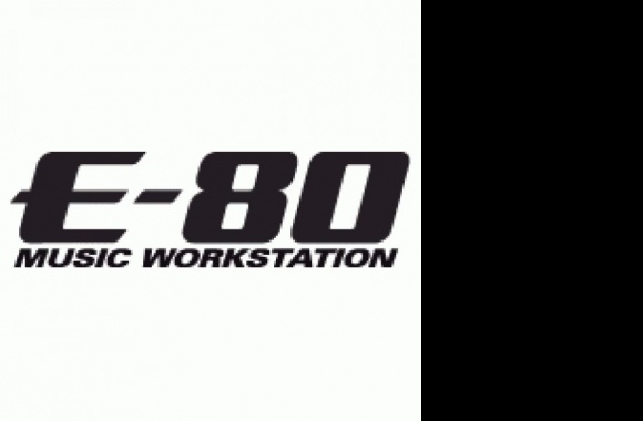 E-80 Music Workstation Logo