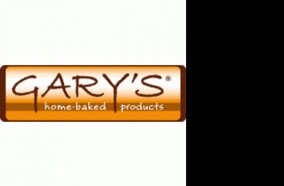 Garys' home-baked products Logo