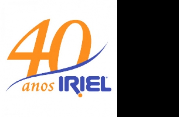 Iriel 40 anos Logo