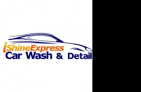 iShine Express Car Wash Logo