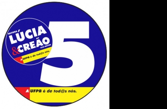 Lúcia e Creão - Chapa 5 - UFPB Logo