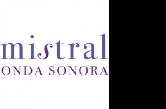 Mistral - Onda sonora Logo