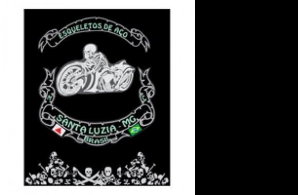 MOTOCLUBE ESQUELETOS DE AÇO Logo