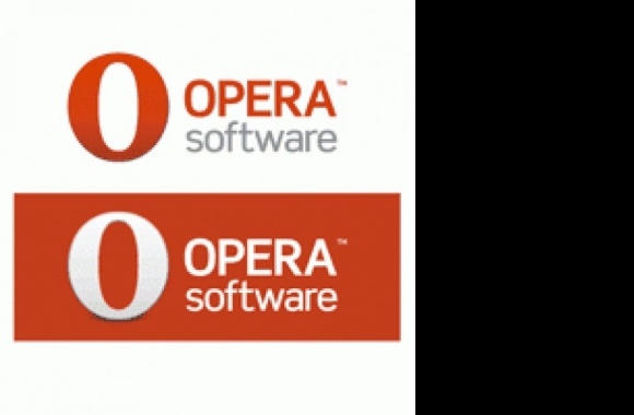 Opera Softwrae (New Logo 2009) Logo