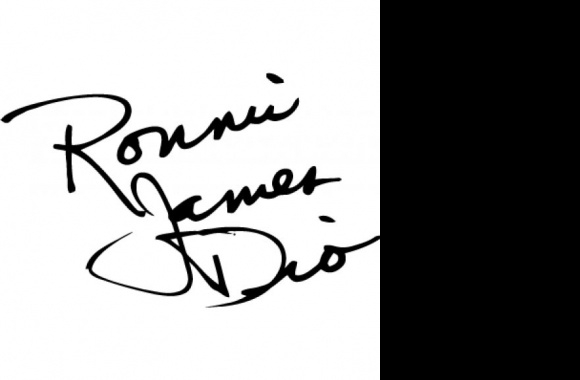 Ronni James Dio Logo