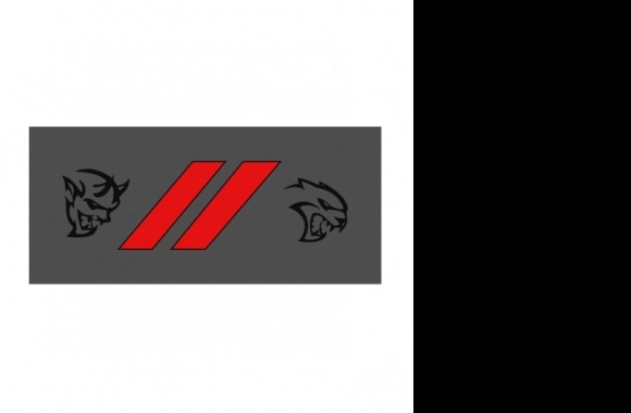 SRT Dodge Demon and Hellcat Logo