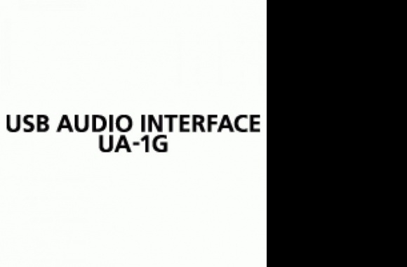USB Audio Interface UA-1G Logo