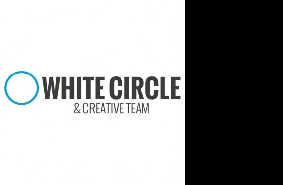 White CIrcle & Creative Team Logo