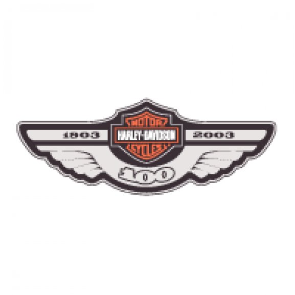 Harley Davidson 100th Logo