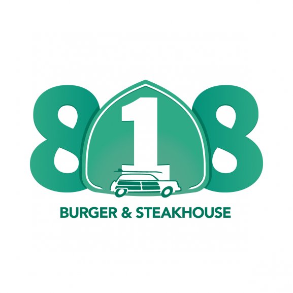 818 Burger Logo