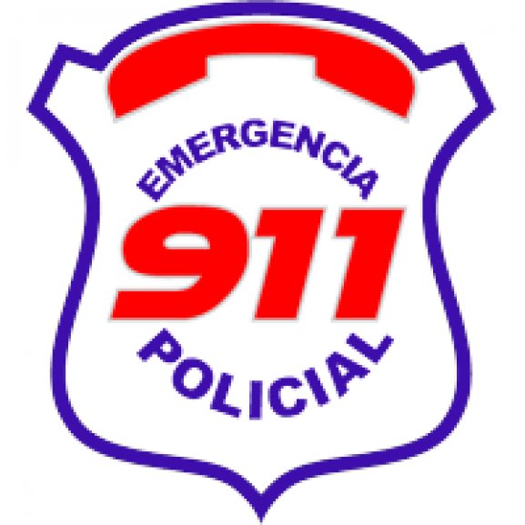 911 Emergencia Policial Logo