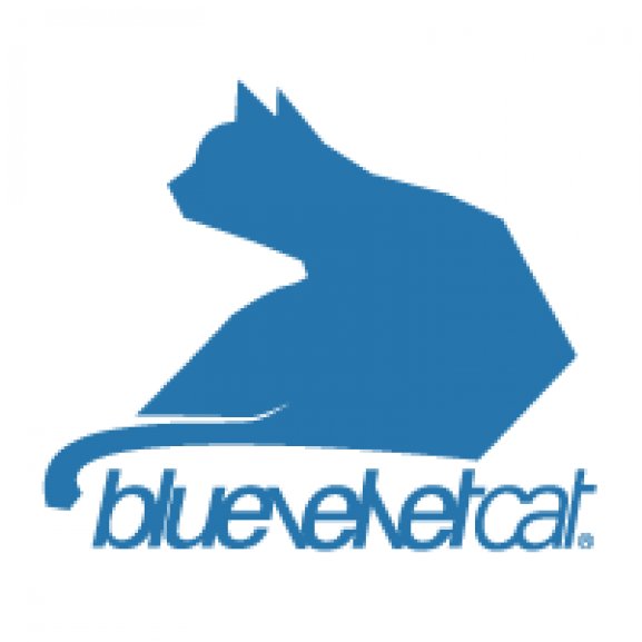 Bluevelvet Cat Logo