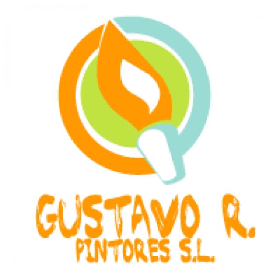 Gustavo r Pintores Logo